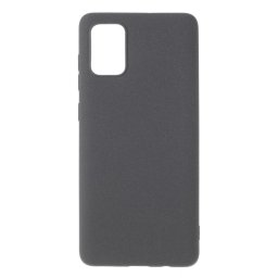 Силиконов гръб за Samsung Galaxy A71 - сив