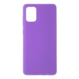 Силиконов гръб за Samsung Galaxy A71 - лилав