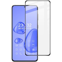 Удароустойчив стъклен протектор за екран марка IMAK за Samsung Galaxy S21 - с черна рамка