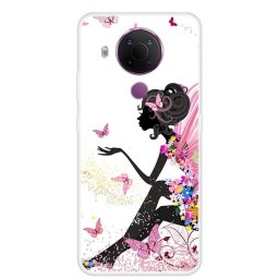 Силиконов гръб за Nokia 5.4 - с жена