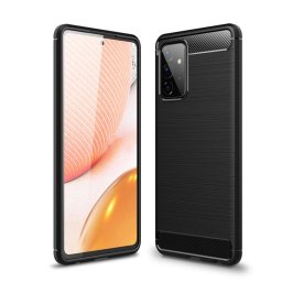 Силиконов гръб Rugged Armor за Samsung Galaxy A72 - черен
