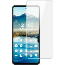 Извит протектор тип фолио марка IMAK покриващ целия екран за Samsung Galaxy A71