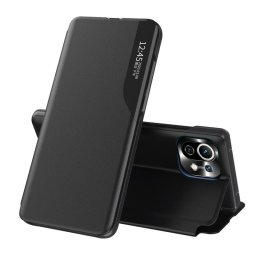 Тънък кожен калъф за Xiaomi Mi 11 Lite – черен