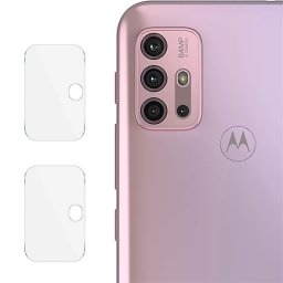 Два броя удароустойчив стъклен протектор за камера марка IMAK за Motorola Moto G10/G30