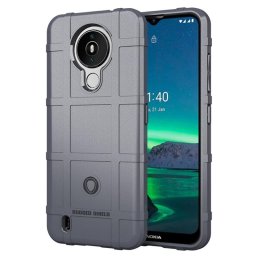 Подсилен силиконов гръб за Nokia 1.4 - сив