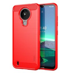 Силиконов гръб марка MOFI за Nokia 1.4 - червен