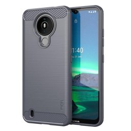 Силиконов гръб марка MOFI за Nokia 1.4 - сив