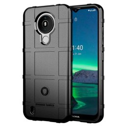 Подсилен силиконов гръб за Nokia 1.4 - черен