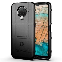Подсилен силиконов гръб за Nokia G10/G20 - черен