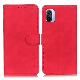 Калъф тип портмоне марка KHAZNEH за Xiaomi Mi 11i 5G/POCO F3 5G - червен