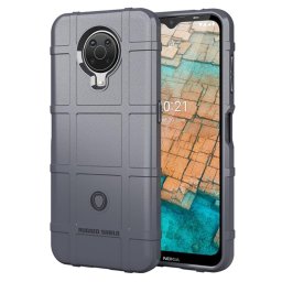 Подсилен силиконов гръб за Nokia G10/G20 - сив