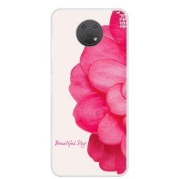 Силиконов гръб за Nokia G10/G20 - розово цвете
