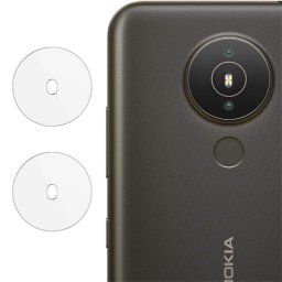 Два броя удароустойчив стъклен протектор за камера марка IMAK за Nokia 1.4