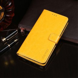 Калъф тип портмоне марка IDEWEI за Nokia G10/G20 - жълт