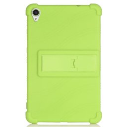 Силиконов гръб със стойка за Lenovo Tab M8 8705/8505 - зелен