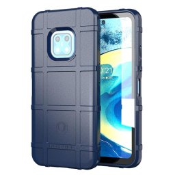 Подсилен силиконов гръб за Nokia XR20 - тъмно син