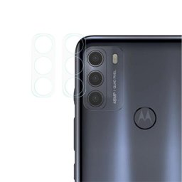 Два броя удароустойчив стъклен протектор за камера за Motorola Moto G50 5G