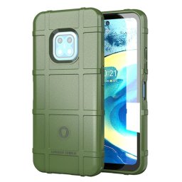 Подсилен силиконов гръб за Nokia XR20 - зелен