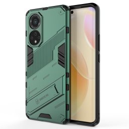 Хибриден гръб със стойка марка BIBERCAS за Huawei Nova 9 - зелен металик