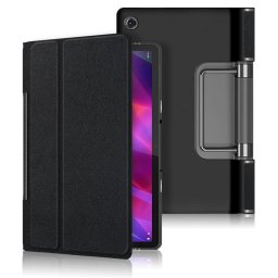 Кожен калъф за Lenovo Yoga Tab 11 - черен