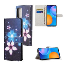 Калъф тип портмоне за Xiaomi Redmi 10 - две цветя