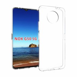 Силиконов гръб за Nokia G50 5G - прозрачен