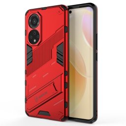 Хибриден гръб със стойка марка BIBERCAS за Huawei Nova 9 - червен