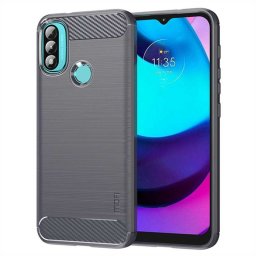 Силиконов гръб марка MOFI за Motorola Moto E20/E30/E40 - сив