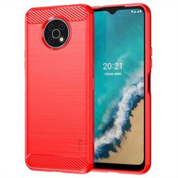 Силиконов гръб марка MOFI за Nokia G50 5G - червен