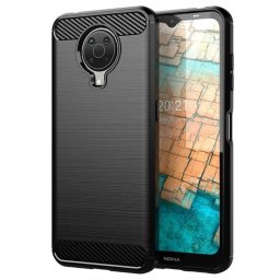Силиконов гръб Rugged Armor за Nokia G10/G20 - черен