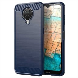 Силиконов гръб Rugged Armor за Nokia G10/G20 - тъмно син