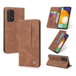 Калъф страничен flip марка POLA за Samsung Galaxy A52/A52s 5G – кафяв