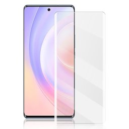 Удароустойчив извит UV стъклен протектор покриващ целия екран марка AMORUS за Huawei Nova 9