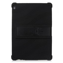 Силиконов гръб със стойка за Lenovo Tab M10 TB-X605F/TB-X505 - черен