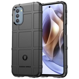 Подсилен силиконов гръб за Motorola Moto G31 - черен