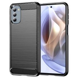 Силиконов гръб Rugged Armor за Motorola Moto G31 - черен