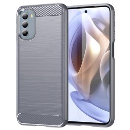 Силиконов гръб Rugged Armor за Motorola Moto G31 - сив