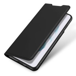 Тънък калъф страничен flip марка DUX DUCIS за Samsung Galaxy S22+ – черен