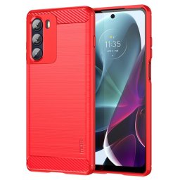 Силиконов гръб марка MOFI за Motorola Moto G200 5G - червен