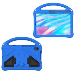 Силиконов гръб със стойка и дръжка за Lenovo Tab M8 TB-8505f/TB-8506f - син