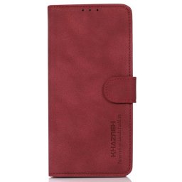 Калъф тип портмоне марка KHAZNEH за Nokia G11/G21 - винено червен