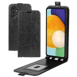 Кожен калъф flip за Samsung Galaxy A13 - черен