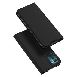 Тънък калъф страничен flip марка DUX DUCIS за Nokia G11/G21 – черен