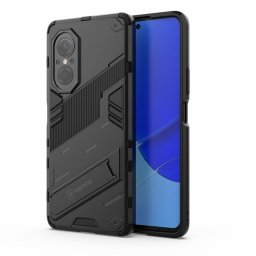 Хибриден гръб със стойка марка BIBERCAS за Huawei Nova 9 SE - черен