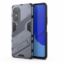 Хибриден гръб със стойка марка BIBERCAS за Huawei Nova 9 SE - стоманено сив