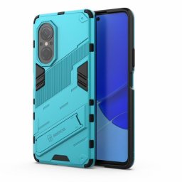 Хибриден гръб със стойка марка BIBERCAS за Huawei Nova 9 SE - светло син
