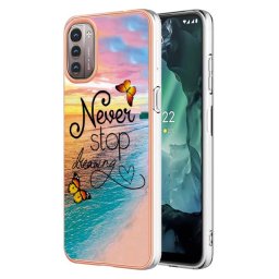 Силиконов гръб за Nokia G11/G21 - never stop dreaming