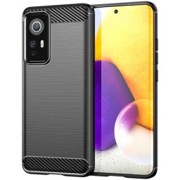 Силиконов гръб Rugged Armor за Xiaomi 12 - черен