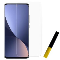Удароустойчив извит UV стъклен протектор покриващ целия екран марка Rurihai за Xiaomi 12 Pro