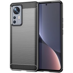 Силиконов гръб Rugged Armor за Xiaomi 12 Pro - черен